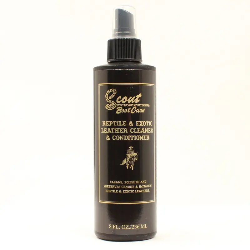 03610 Scout Reptile And Exotic Leather Cleaner And Conditioner - 8 Oz 1