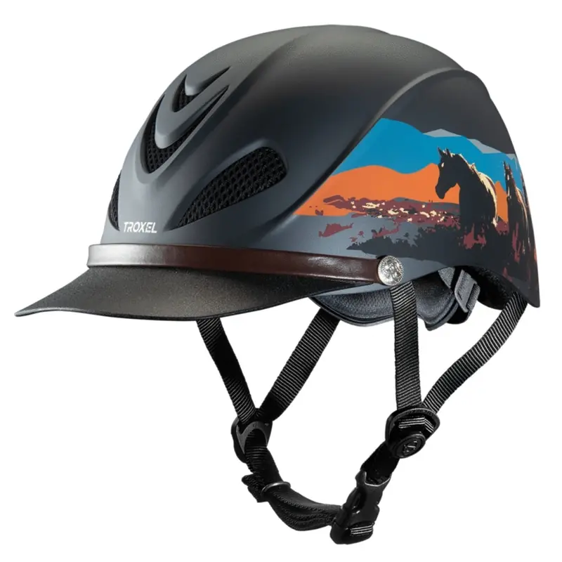 04-319 Troxel Dakota Riding Helmet Badlands Design 1