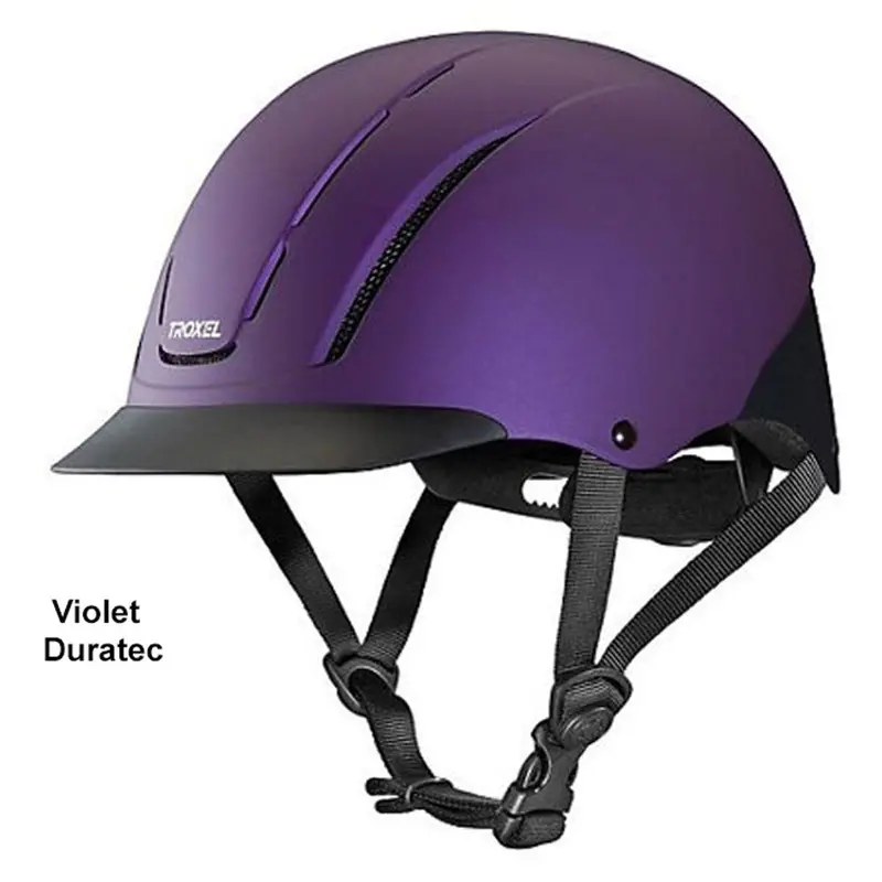 04-534 Troxel Spirit Riding Helmet - Low Profile Violet Duratec 1