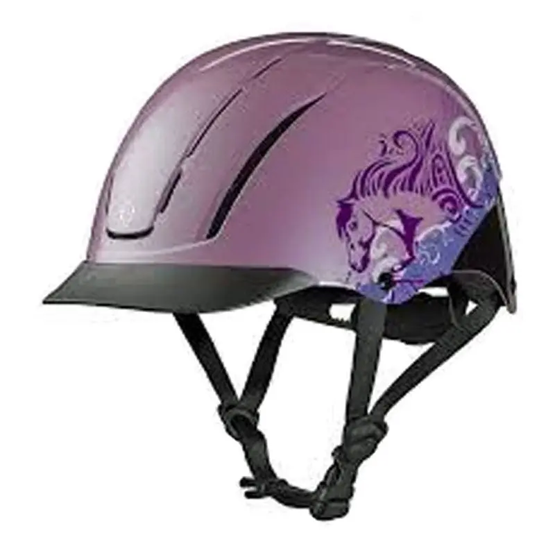 04-538 Troxel Spirit Riding Helmet Pink Dreamscape 1
