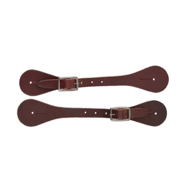0727-0005 Reinsman Economy Ladies Spur Strap - Plain Latigo Leather 1