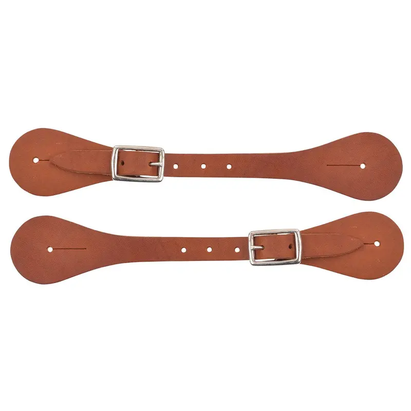 0727-0006 Reinsman Economy Ladies Spur Strap - Plain Harness Leather 1