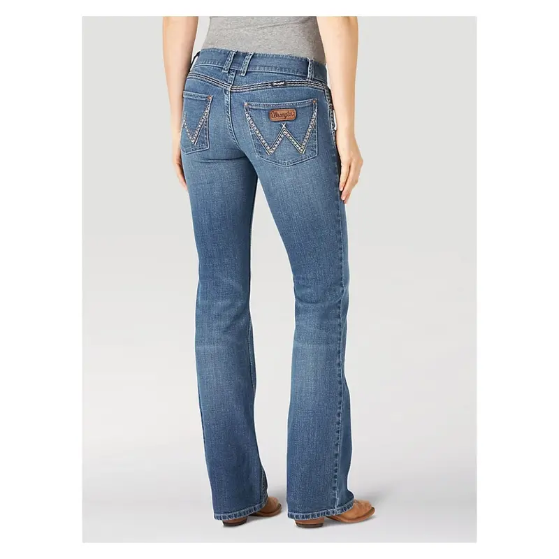 07Mwzrt Wrangler Women's Retro Sadie Low Rise Jean - Tiffany 1