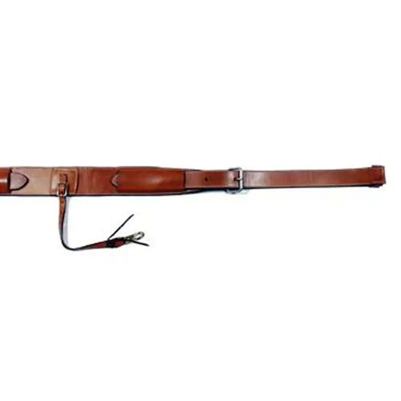 0803-0004 Circle Y 3 Inch Plain Double Ply Flank Cinch - Regular Oil 1