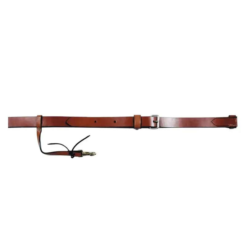 0811-0004 Circle Y 1 1/2 Inch Smooth Leather Flank Cinch - Regular Oil 1