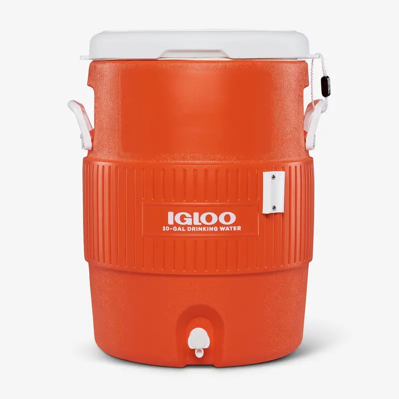 10 Gallon Seat Top Water Jug With Cup Dispenser 1