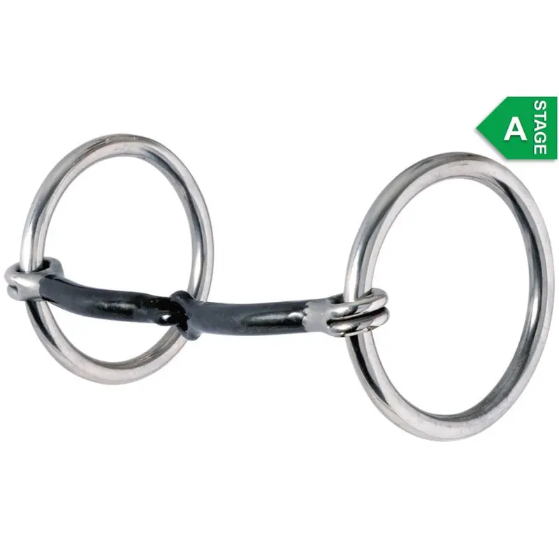 100  Reinsman Traditional Loose Ring Snaffle Bit Smooth Sweet Iron Mouth  5 Inch 1