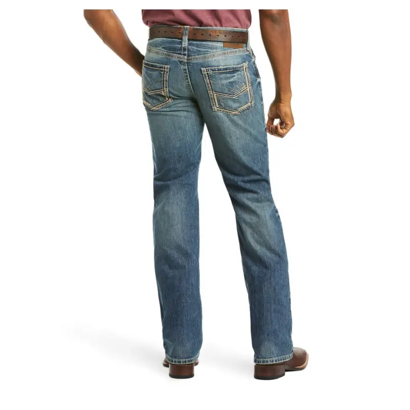 10012703 Ariat Men's M5 Low Rise Straight Leg Jean - Gambler 1