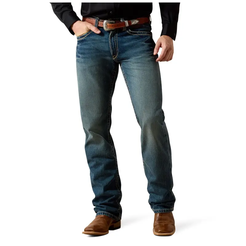 10014010 Ariat Men's M5 Boundary Stackable Straight Leg Jean 1
