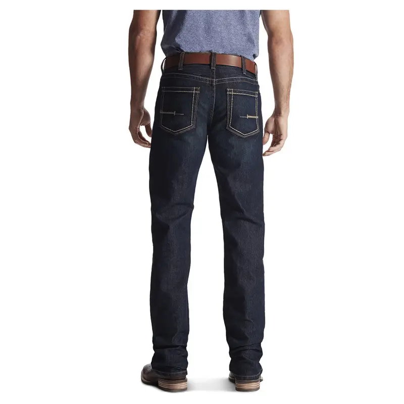 10016220 Ariat Men's Rebar M4 Relaxed Durastretch Edge Boot Cut Jean - Bodie 1