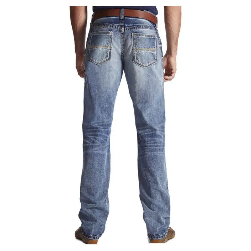 10017511 Ariat Men's M4 Coltrane Durango Low Rise Fashion Boot Cut Jeans 1