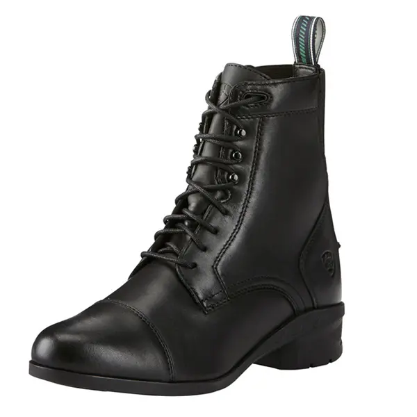 10020123 Ariat Women's Heritage Iv Paddock Boot Lace Up Black 1