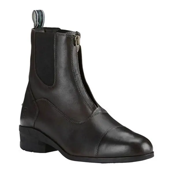 10020128 Ariat Women's Heritage Iv Zip Paddock Boot - Black 1