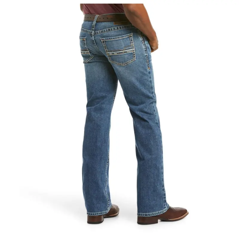 10021879 Ariat Men's M5 Stillwell Straight Fit Straight Leg Jeans - Fargo 1