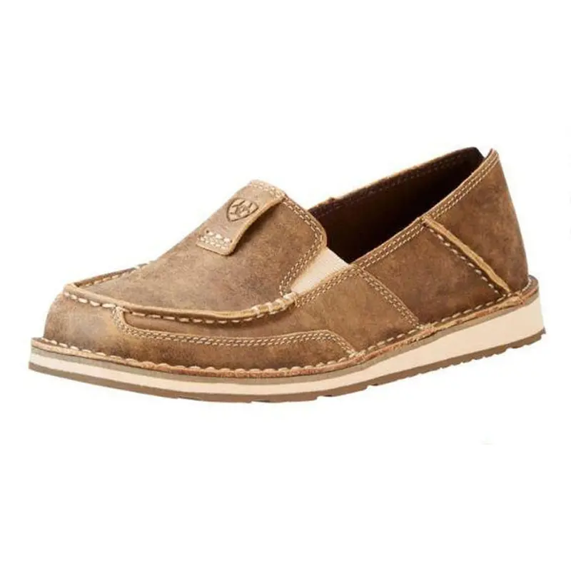 10023008 Ariat Women's Cruiser Shoe - Brown Bomber Leather 1