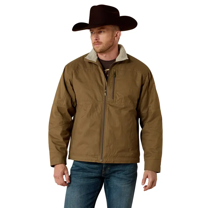 10028399 Ariat Men's Grizzly Canvas Concealed Carry Jacket - Cub 1