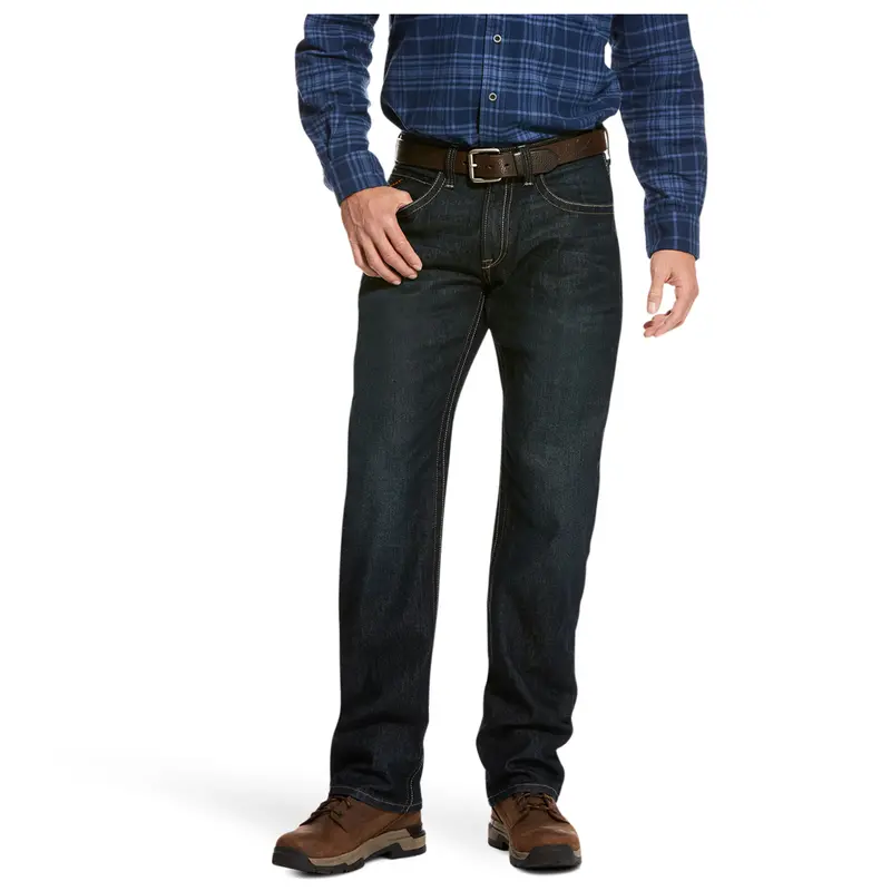 10028691 Ariat Men's Rebar M5 Durastretch Edge Straight Work Jeans - 44X38 1