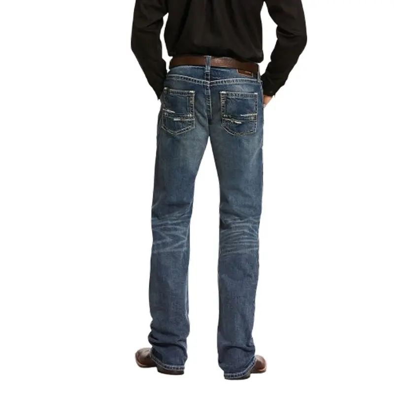 10030275 Ariat Men's M5 Adkins Slim Fit Straight Leg Jean - Lennox 1