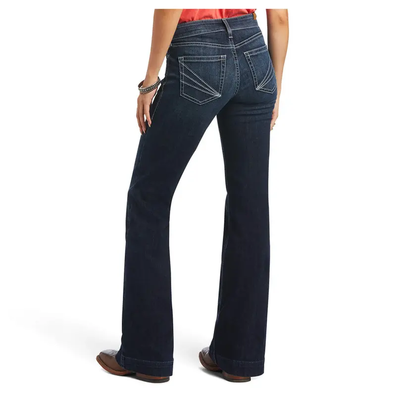 10040806 Ariat Women's Perfect Rise Aisha Trouser Jean - Missouri 1
