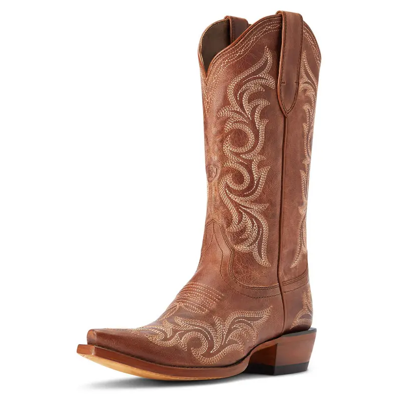 10042382 Ariat Women's Hazen Western Cowboy Boot - Whiskey Barrel 1