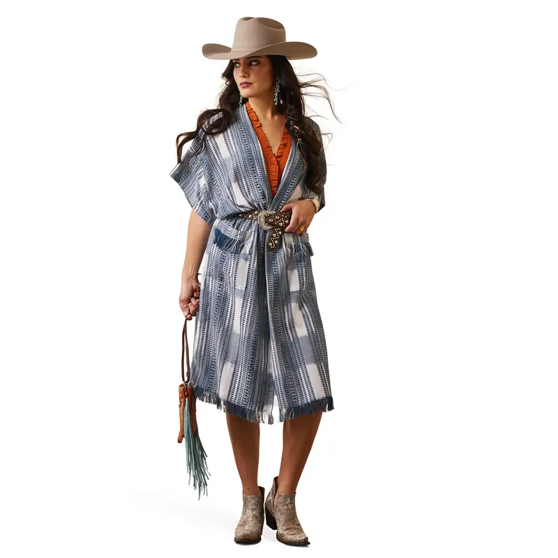 10043881 Ariat Women's Lauren Kimono Short Sleeve Wrap - Multicolor 1