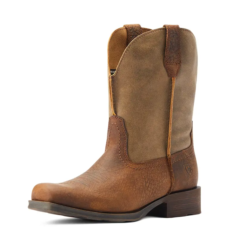 10044536 Ariat Women's Rambler Western Boot - Brown Bomber 1