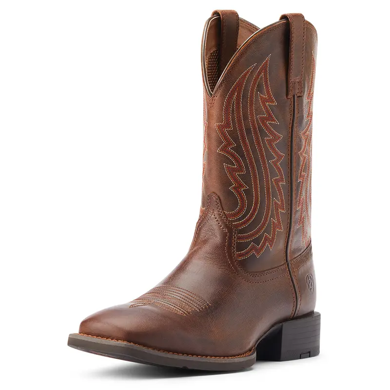 10044561 Ariat Men's Sport Big Country Boot - Almond Buff 1