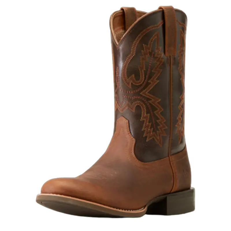 10046871 Ariat Men's Sport Stratten Western Boot - Sorrel Crunch 1