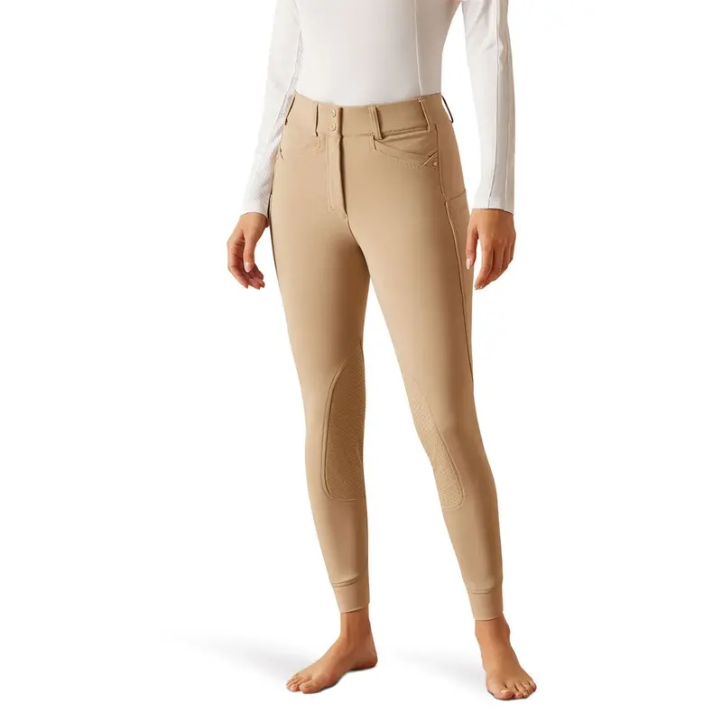 10048898 Ariat Women's Prelude 2.0 Knee Patch Breech - Olympia Tan 1