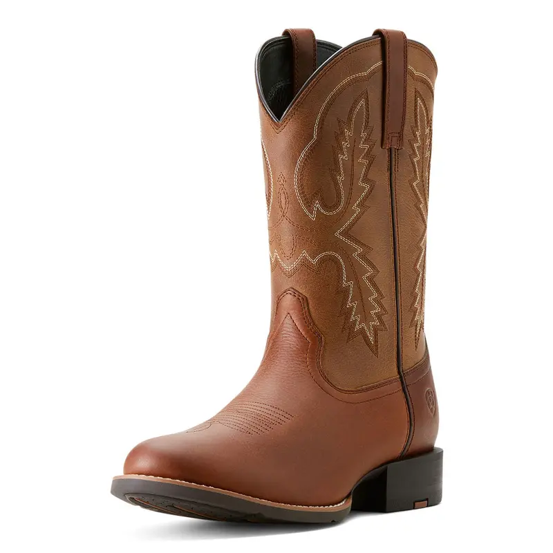 10053658 Ariat Men's Sport Stratten Cowboy Boot - Peanut 1