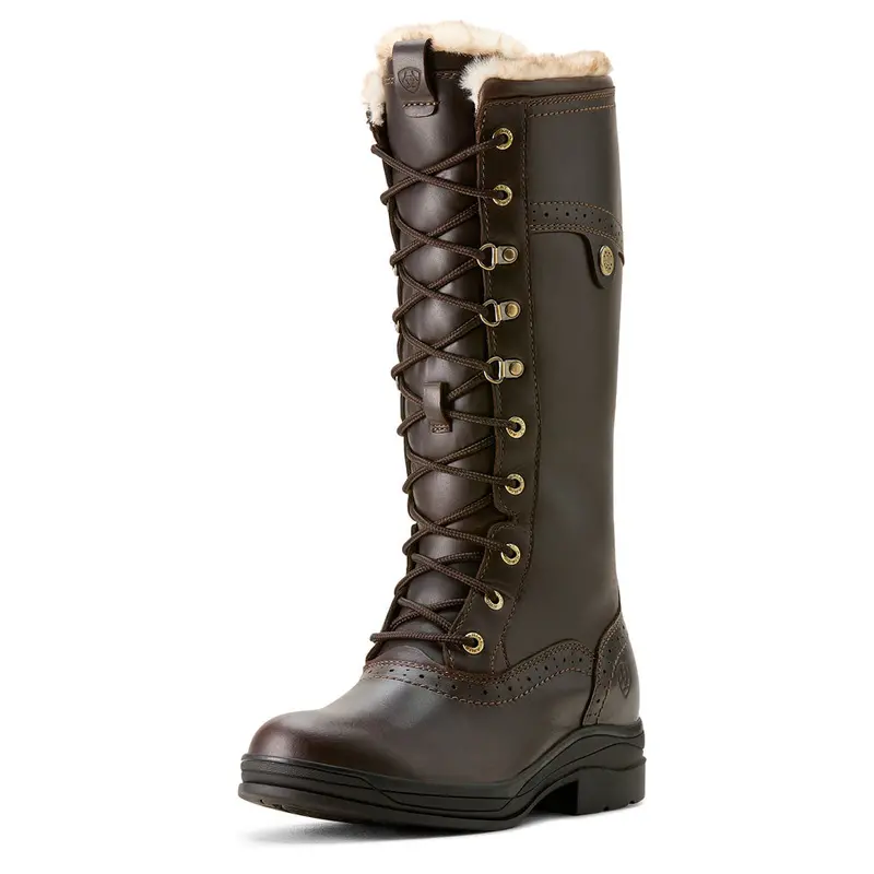 10053840 Ariat Women's Wythburn Ii Sherpa Waterproof Boot - Dark Mocha 1