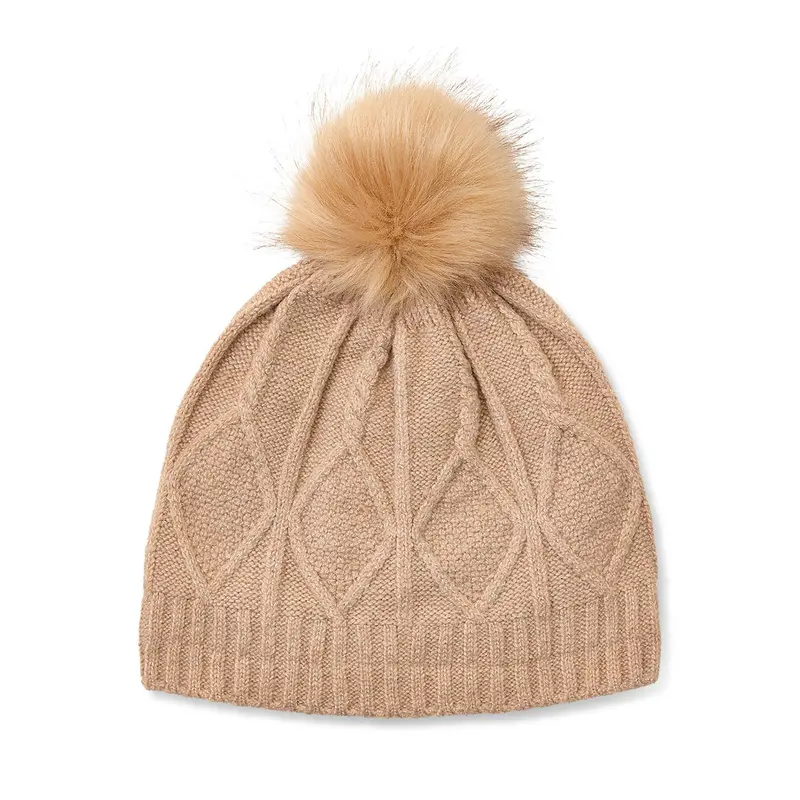 10053848 Ariat Kelston Beanie - Tannin 1