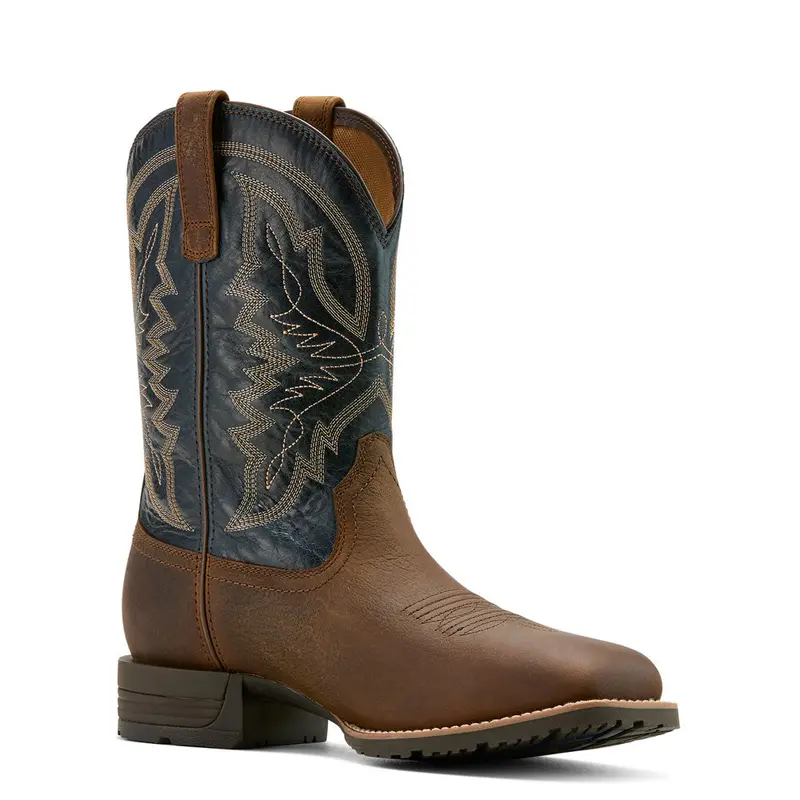 10061232 Ariat Men's Hybrid Ranchwork Waterproof Cowboy Boot - Tavern Taupe 1