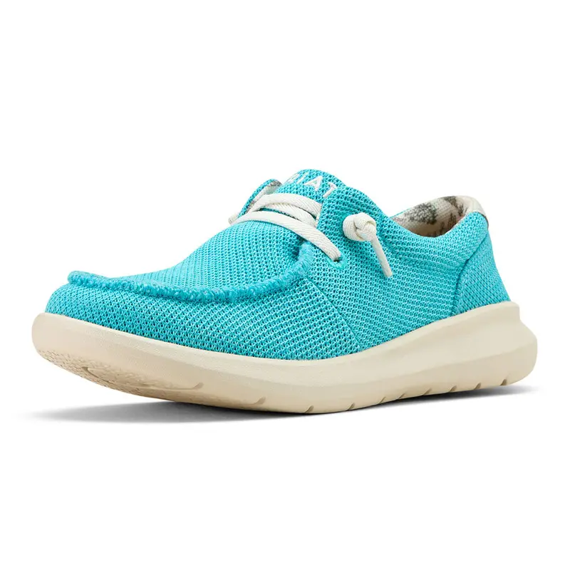 10061255 Ariat Women's Hilo Shoe - Turqueza Mesh 1