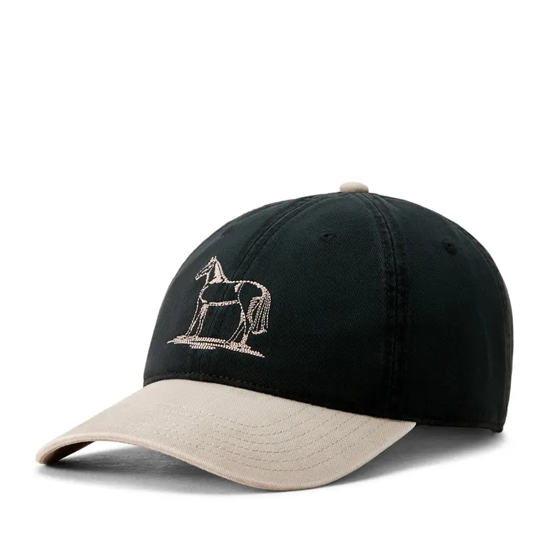 10061272 Ariat Unisex Adt Country Cap - Black/Pebble 1