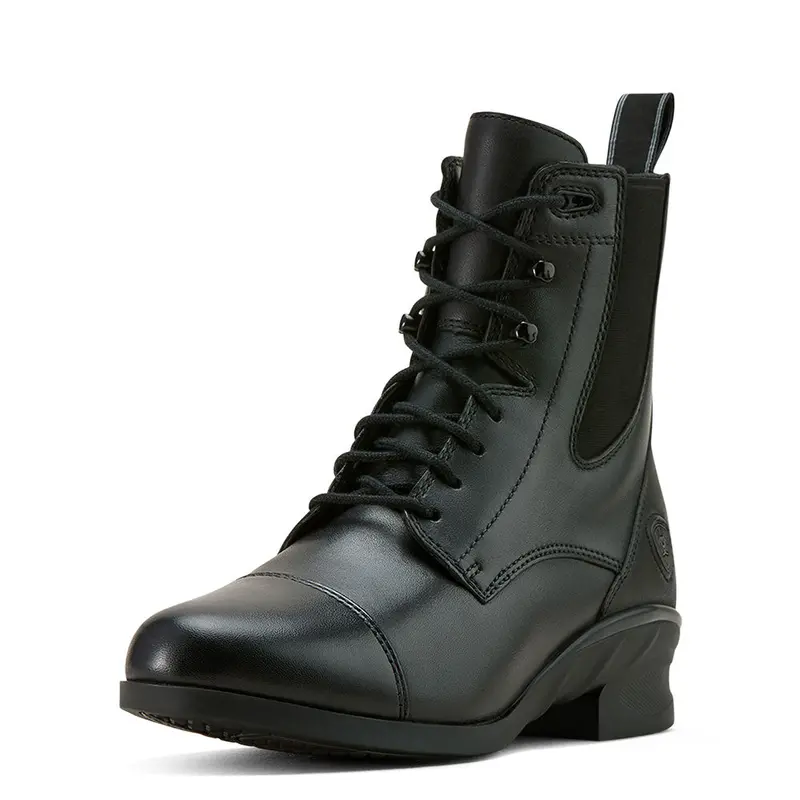 10061298 Ariat Women's Heritage Lace Paddock Boot - Black 1