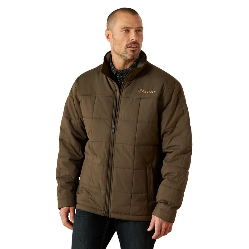 10062547 Ariat Men's Crius Concealed Carry Insulated Jacket - Earth 1