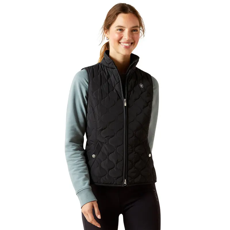 10062645 Ariat Women's Ashley 2.0 Insulated Vest - Black 1