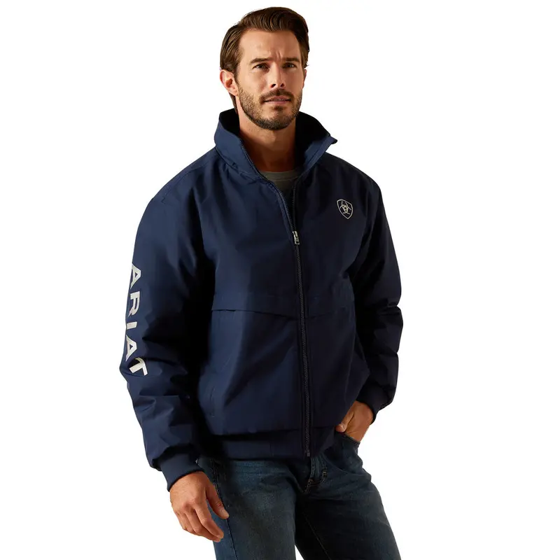 10062856 Ariat Men's Stable 2.0 Insulated Jacket - Navy 1