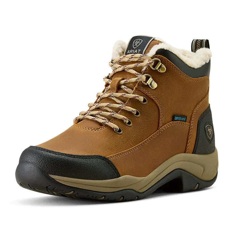 10063868 Ariat Women's Terrain Sherpa Waterproof Boot - Dusted Wheat 1