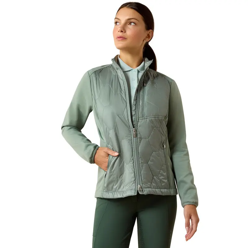 10071502 Ariat Women's Fusion Insulated Jacket - Chinois Green 1
