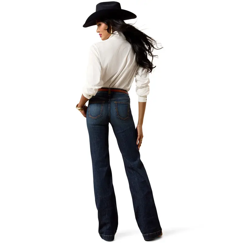 10072974 Ariat Women's Perfect Rise Maddie Trouser Jeans - Florida 1