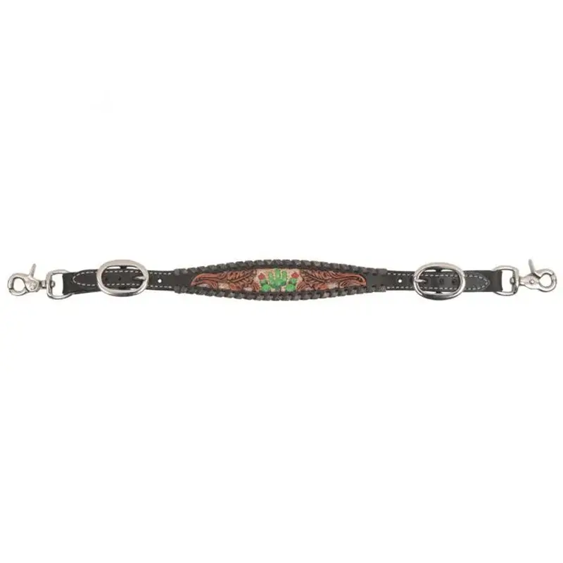 1010-45-Sc Circle Y Cactus Country Wither Strap 1