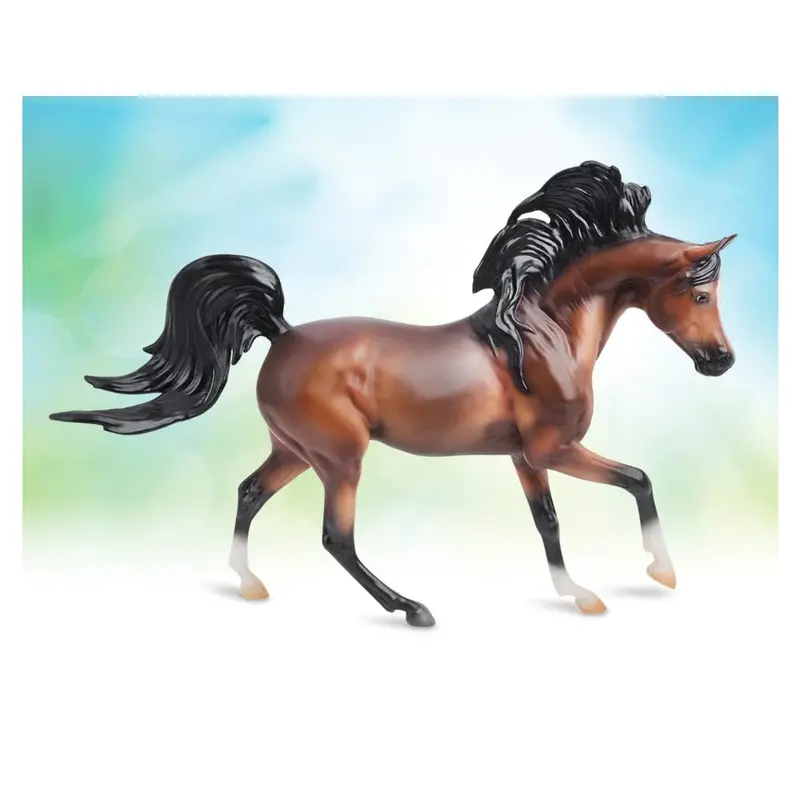 1056 Breyer Mahogany Bay Arabian Model Horse - Freedom Series 1