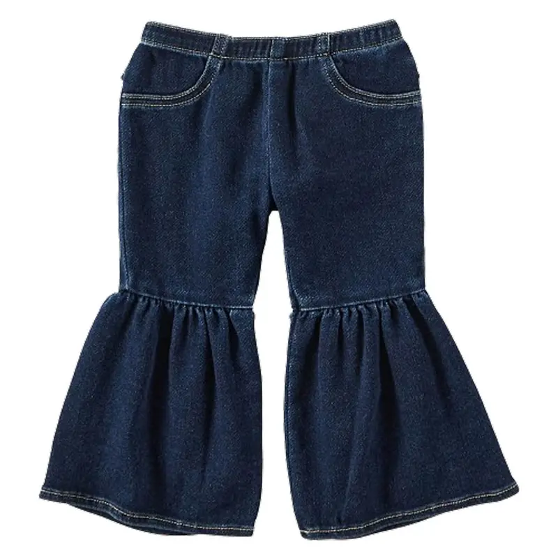 112321494 Wrangler Baby Girl Ruffle Flare Leg Jean - Lacey 1