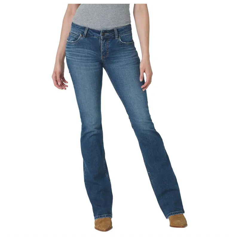 112330009 Wrangler Women's Retro Mae Mid Rise Bootcut Jean - Jodie 1