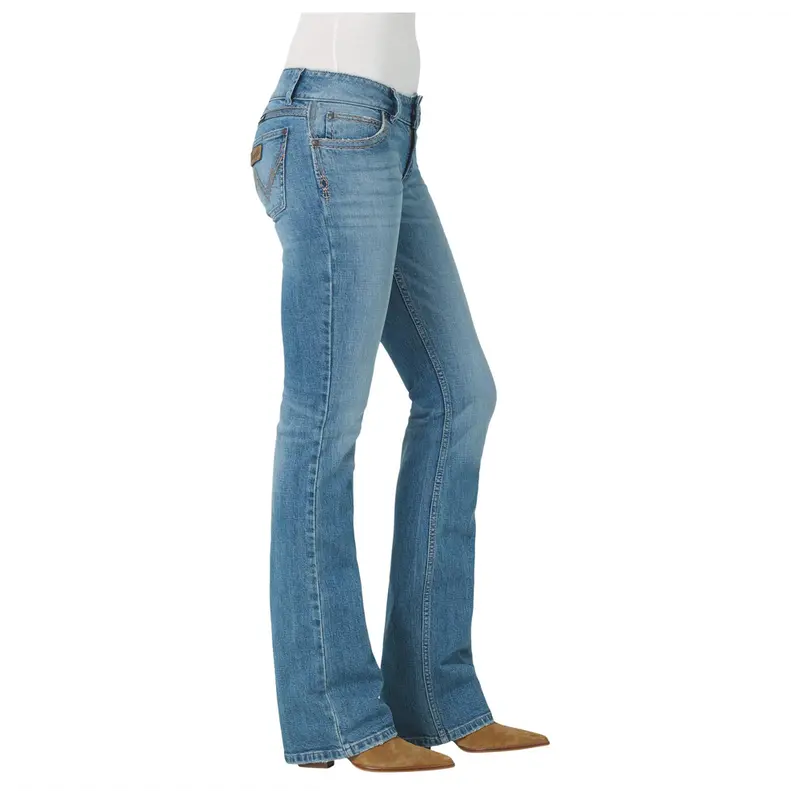 112330012 Wrangler Women's Retro Sadie Low Rise Bootcut Jean - Kora 1