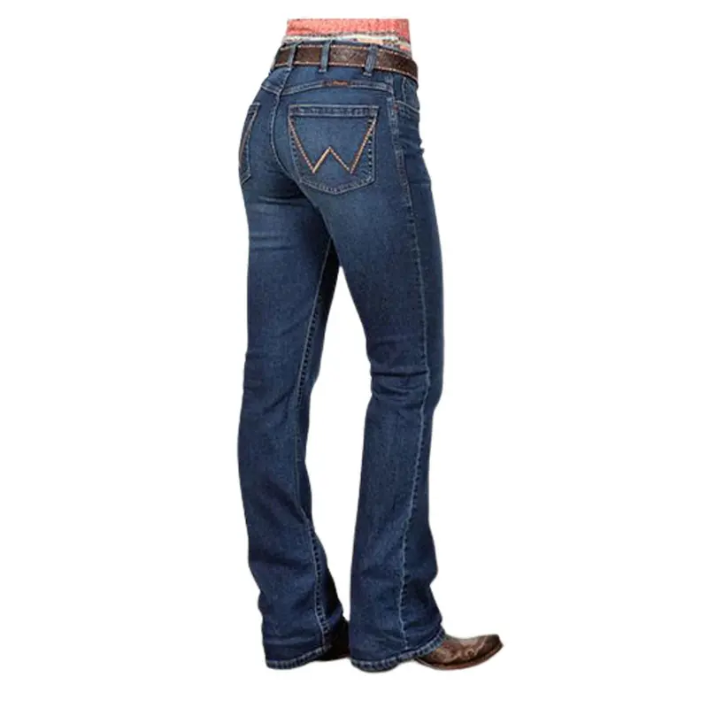 112338915 Wrangler Women's Ultimate Riding Mid Rise Bootcut Jean - Willow 1