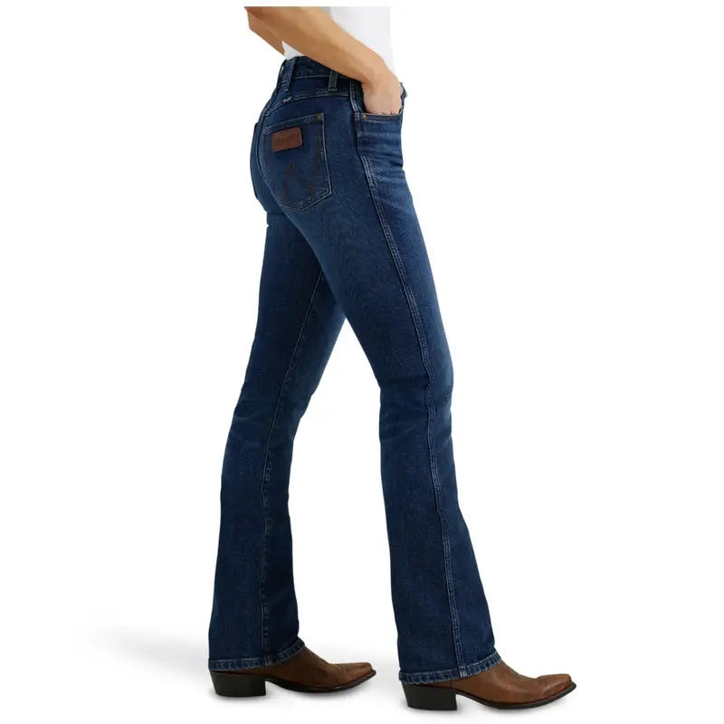 112352982 Wrangler Women's Retro Bailey High Rise Bootcut Jean - Isla 1