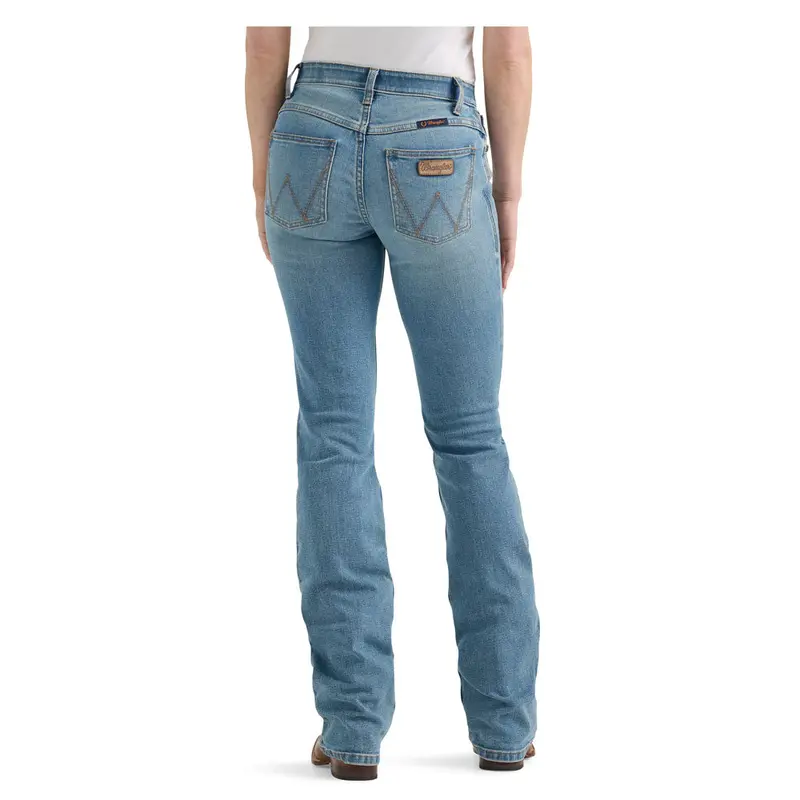 112359386 Wrangler Women's The Ultimate Riding Jean Mid Rise Willow Bootcut - Olivia 1